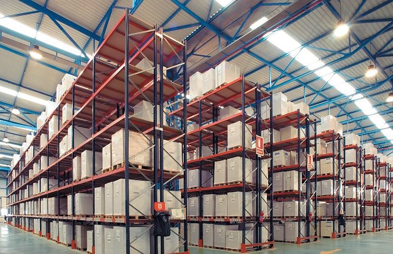 SCAFFALI PORTA PALLET